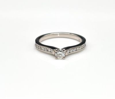 Ring Weißgold 585 Brillant Ring Weißgold 585 Brillant