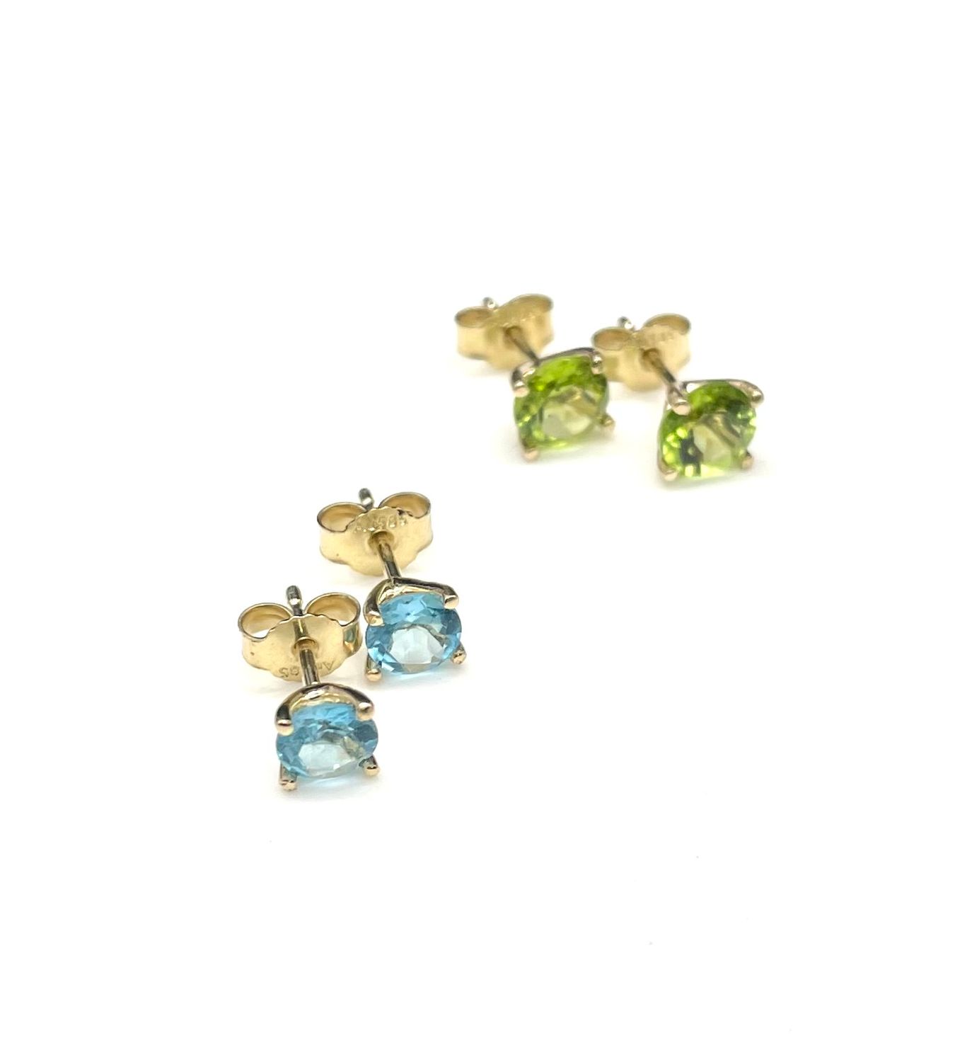 Ohrstecker 585/- Gelbgold Topas