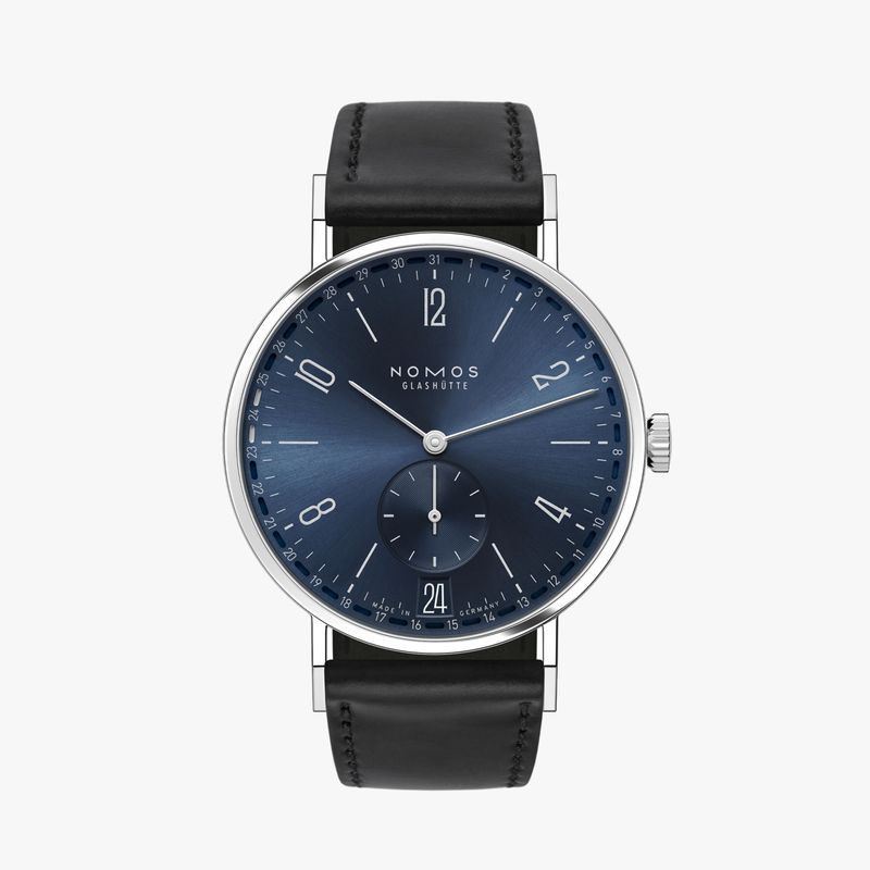 NOMOS Tangente 2 date blau NOMOS Tangente 2 date blau