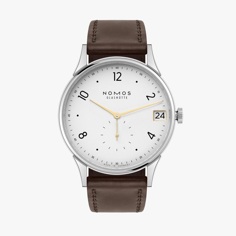 NOMOS Minimatik 39 Datum gold NOMOS Minimatik 39 Datum gold