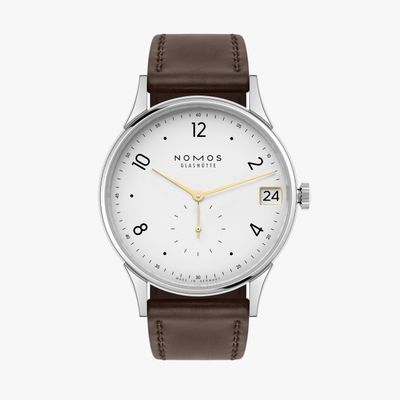 NOMOS Minimatik 39 Datum gold NOMOS Minimatik 39 Datum gold