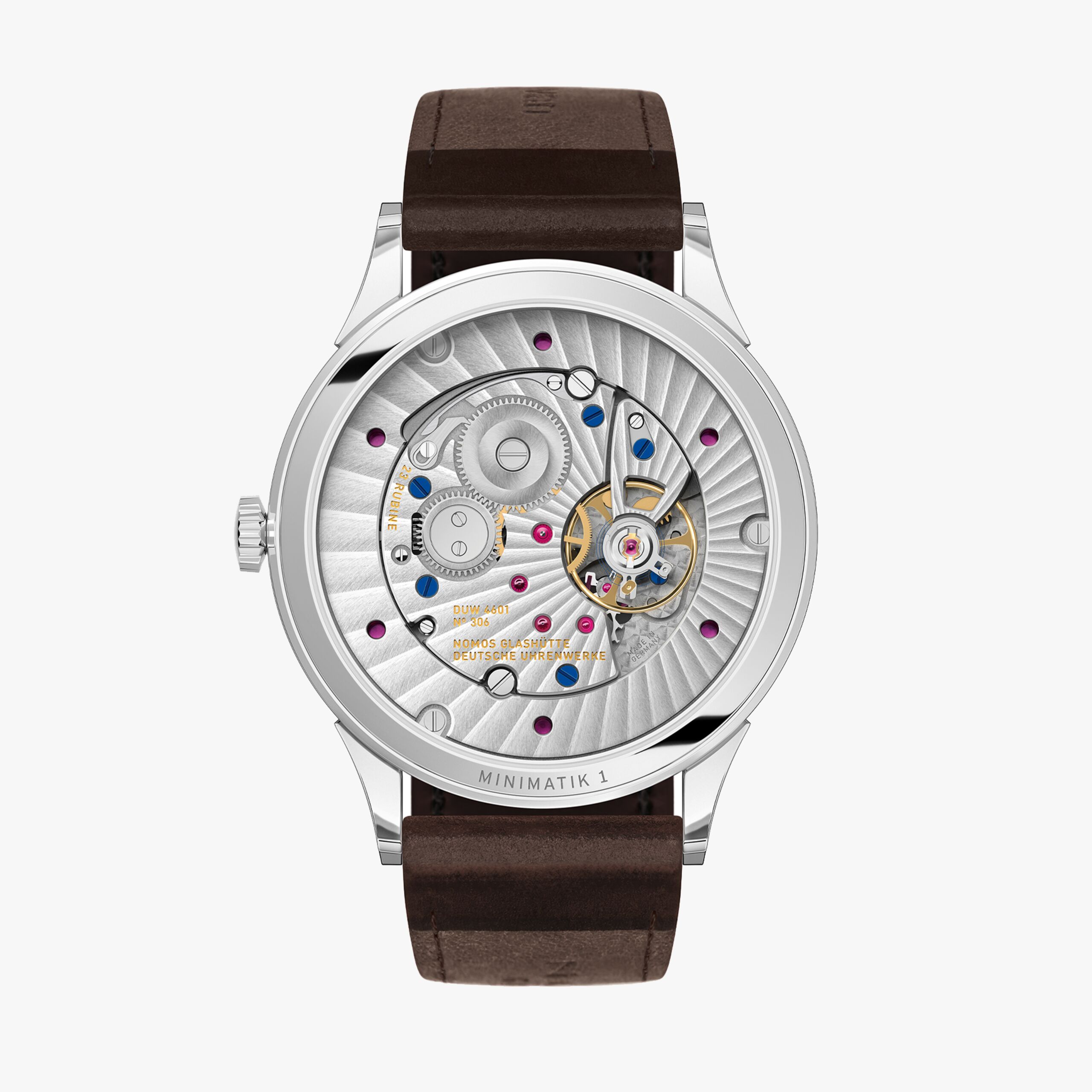 NOMOS Minimatik 39 Datum gold