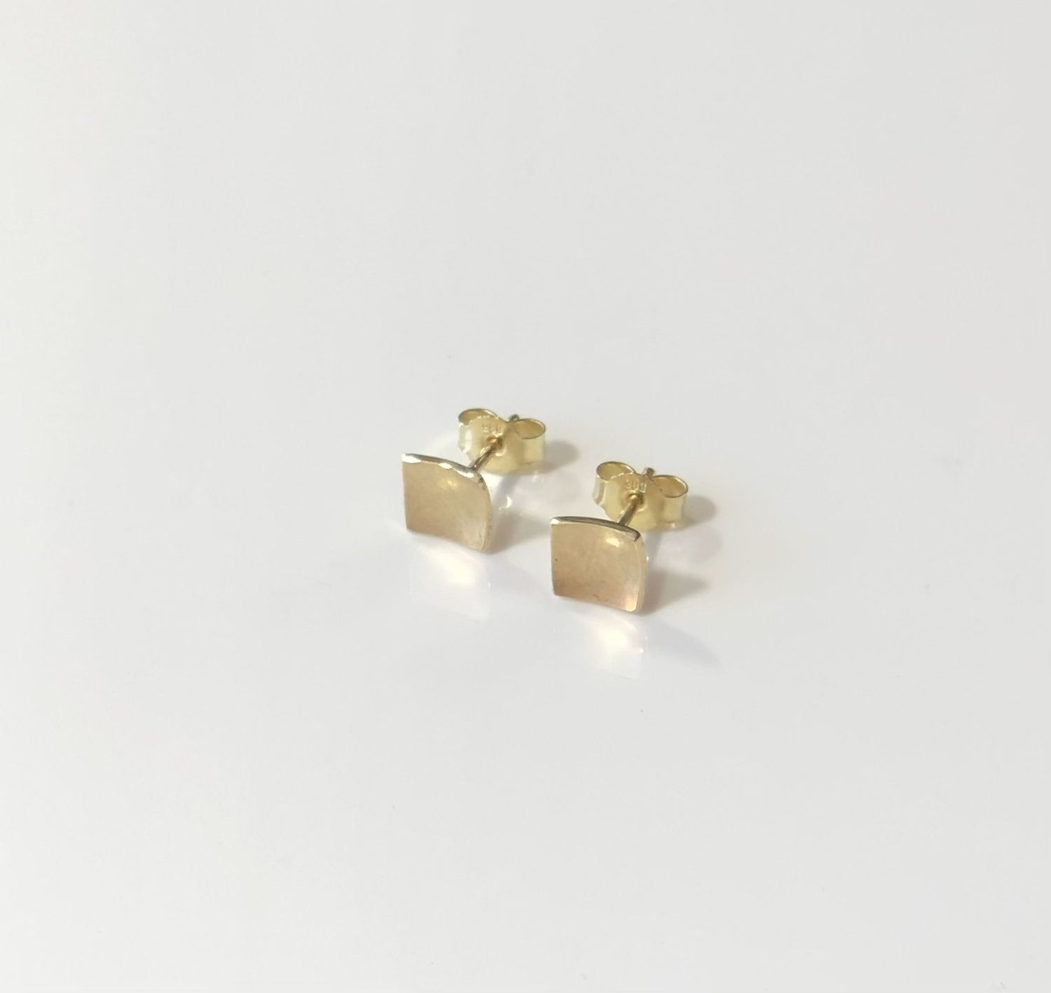Ohrstecker Gelbgold