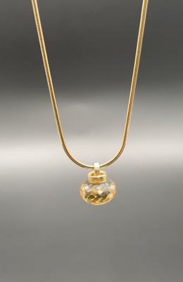 Anhänger 585/- Citrin