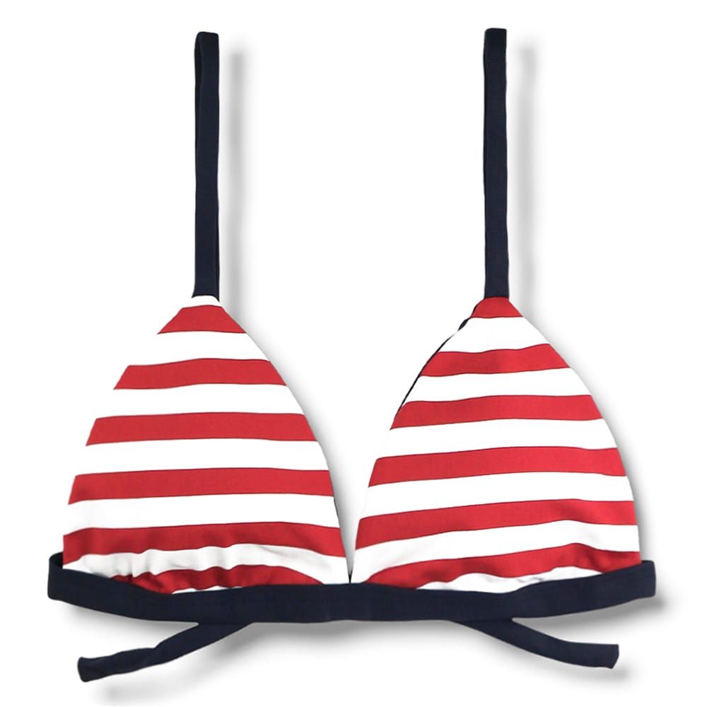 Jade Navy red with Blue Marine Top | Fixed Triangle