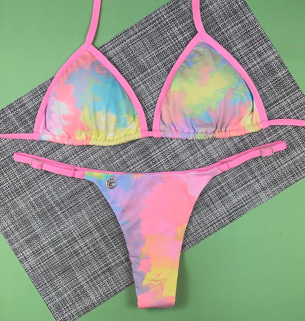 Tie Dye Bikini Set  | Mara Top + Mia thong