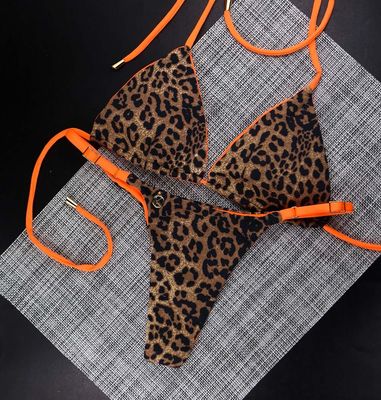 Animal Print Bikini Set | Lua Top + Mia Thong