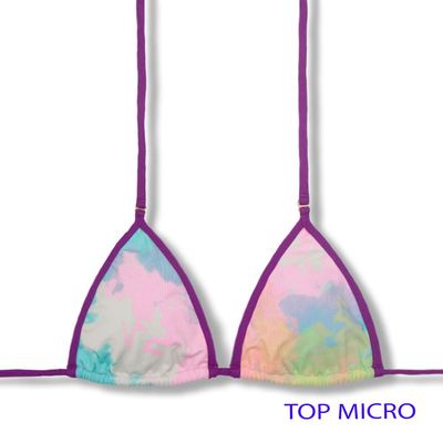 Mila Tie Dye Top | Micro Curtain