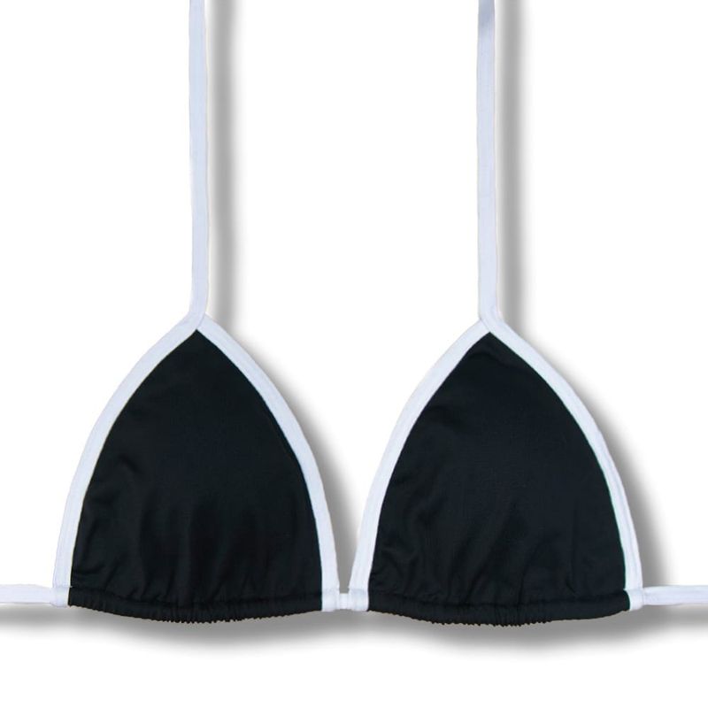 Mara White and Black with White Top | Triangle
