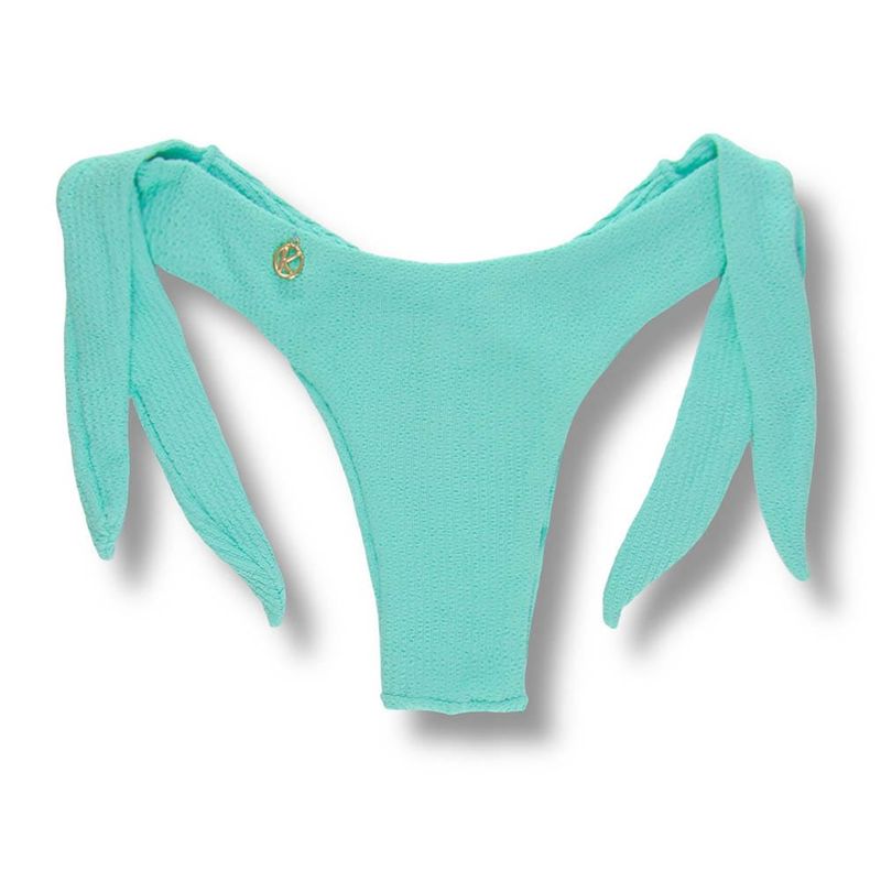 Mora Mint Thong | Wide Tie on the Side