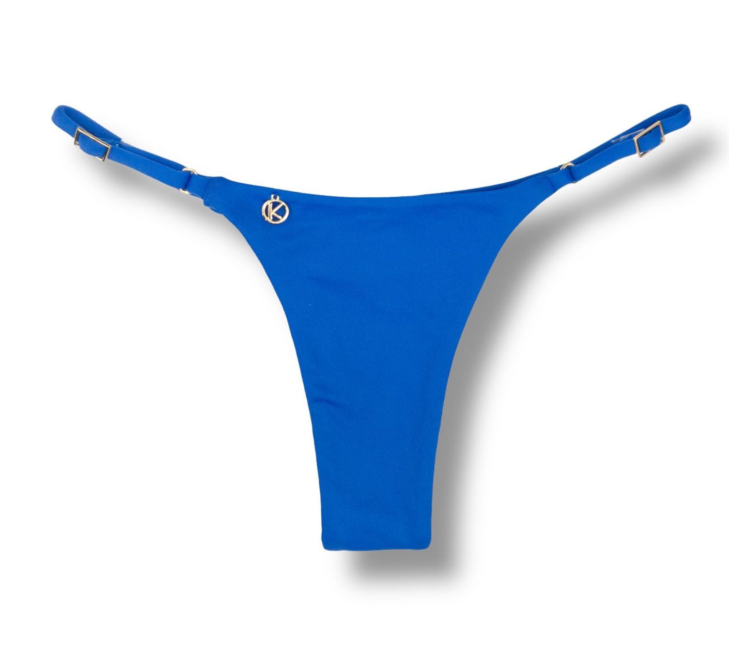 Mia Cobalt Blue Thong | Adjustable Thin Strap