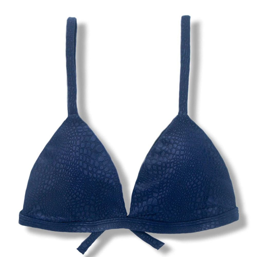 Jade Croco Marine Top | Fixed Triangle