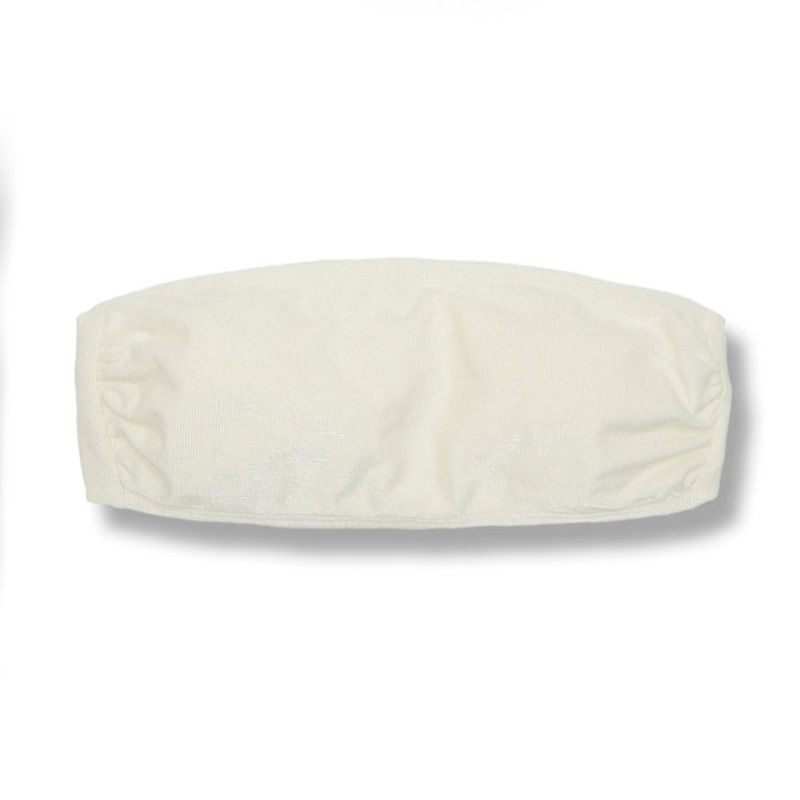 Bandeau Pearl Top | Back Tie Closure