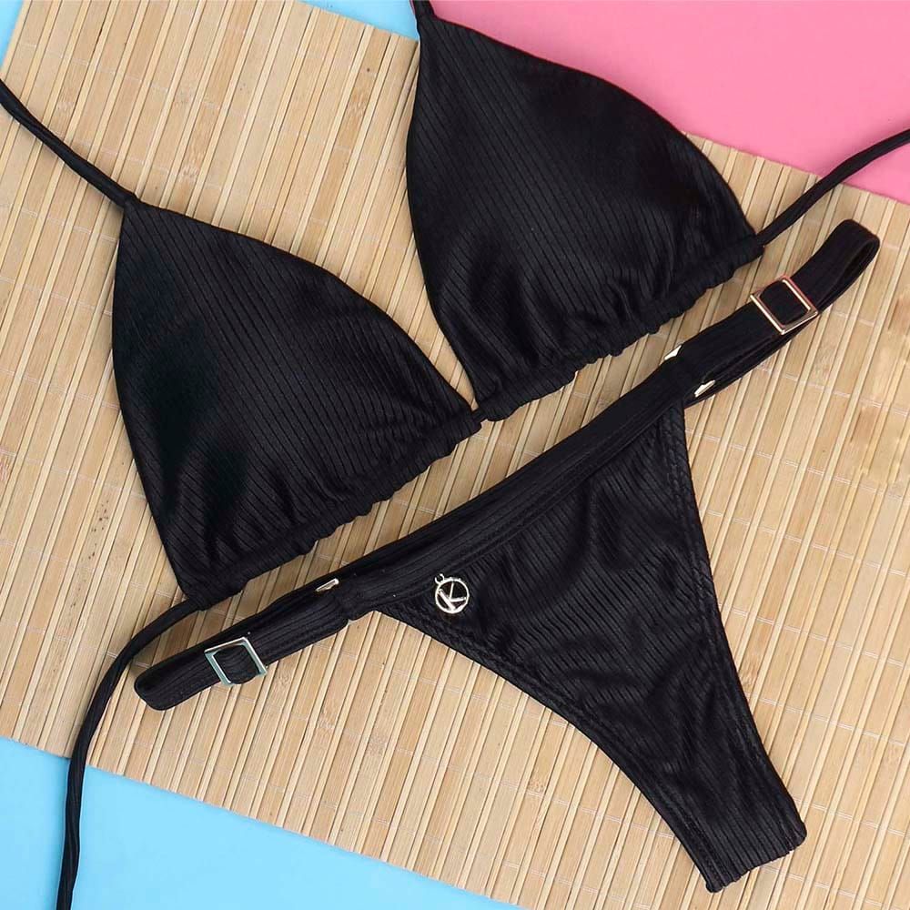 Onix Bikini Set | Lua Top + Fany Thong