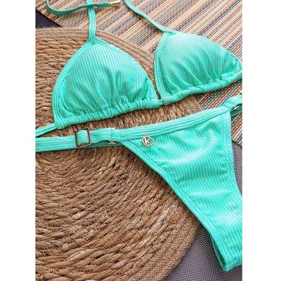 Tourmaline Bikini Set | Mara Top + Fany Thong