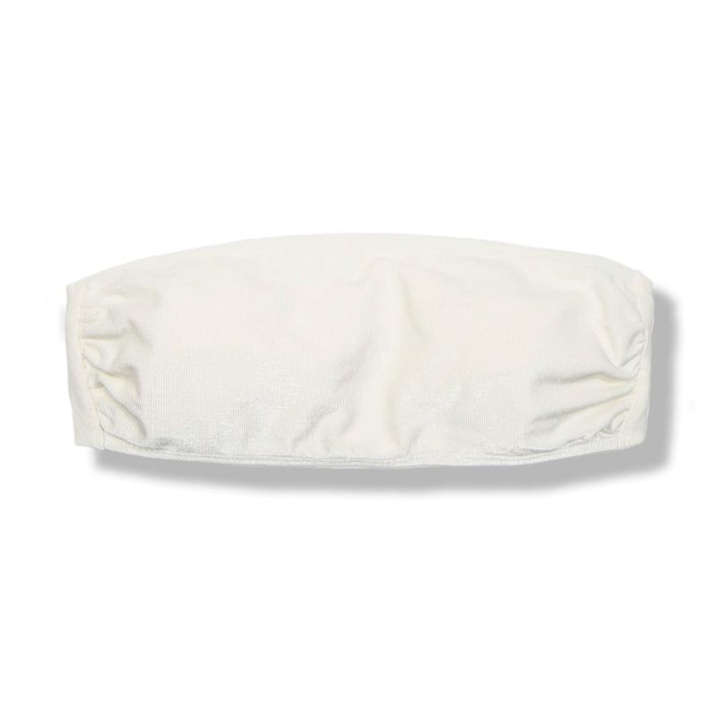 Bandeau Pearl Top | Back Tie Closure