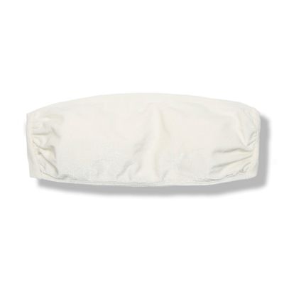 Top de Banda Perla | Cierre de Cordón en la Espalda