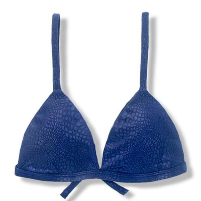 Jade Croco Marine Top | Fixed Triangle