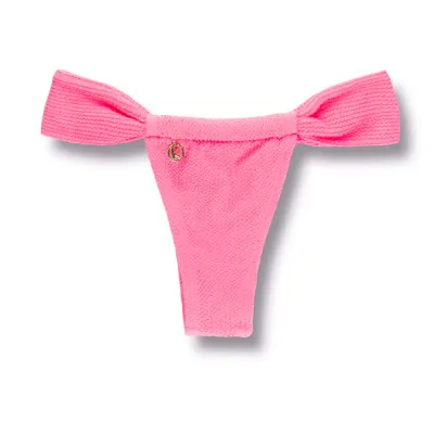 Gali Blush Thong | Adjustable Curtain