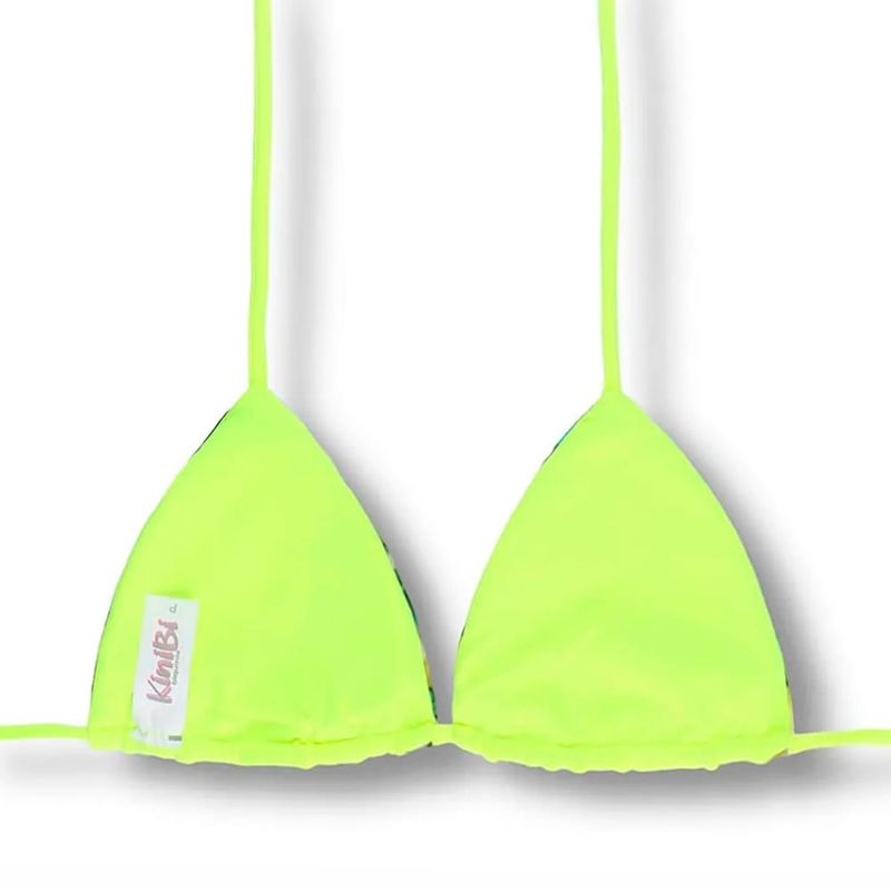 Double-Face Triangle Top | Sicilian Lemon | Lua Top | KiniBi **