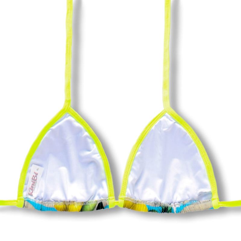 Triangle Bikini Top | Sicilian Lemon | Mara Top | KiniBi