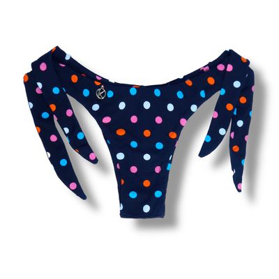 Mora Poá Colorê Thong | Wide Tie on the Side