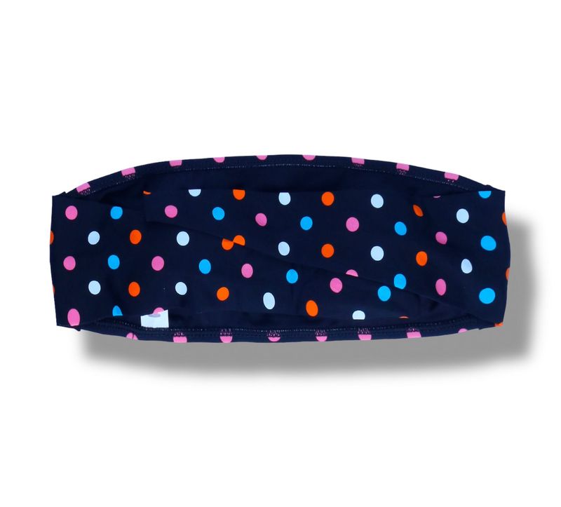 Poa Colore Bandeau Top | Back Tie Closure **