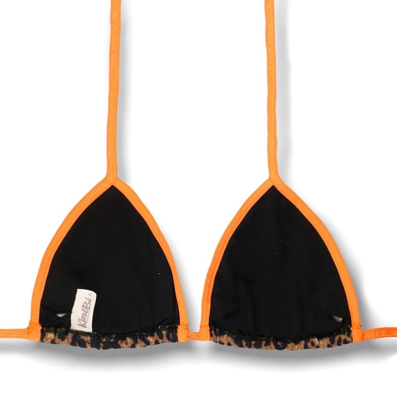 Triangle Bikini Top | Animal Print | Mara Top | KiniBi