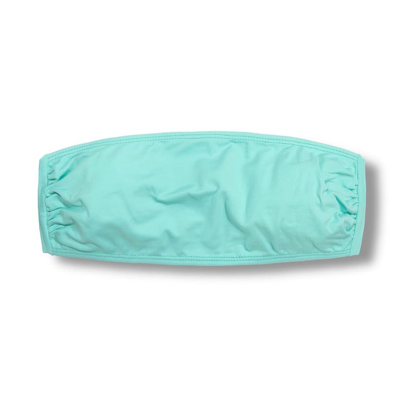 Mint Green  Bandeau Top | Back Tie Closure