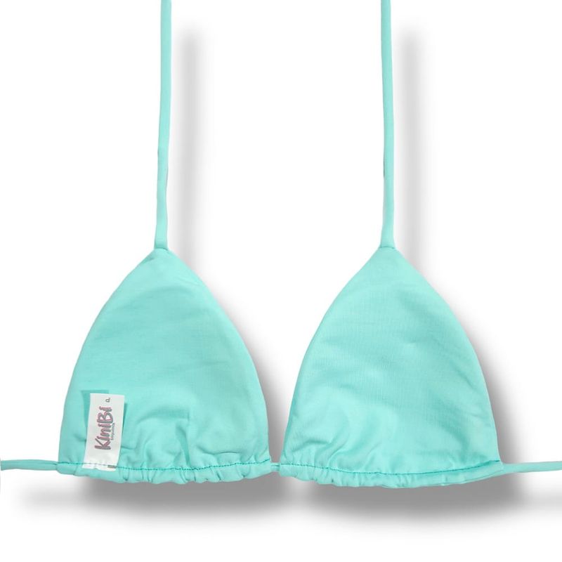 Double-Face Triangle Top | Mint Green | Lua Top | KiniBi **