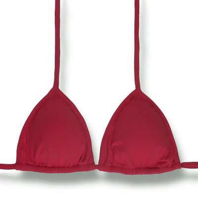 Mara Carmine Red Top | Triangle