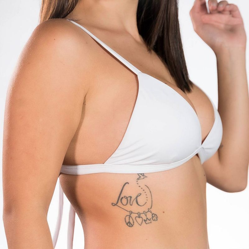 Fixed Triangle Top | White | Jade Top | KiniBi **