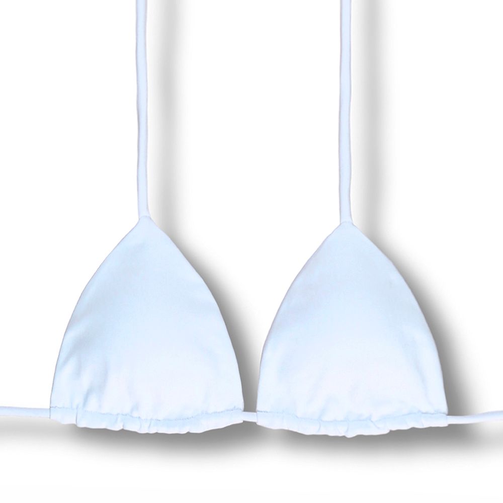 Lua White Top | Triangle with Padding