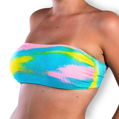 Prisma Bandeau Top | Back Tie Closure