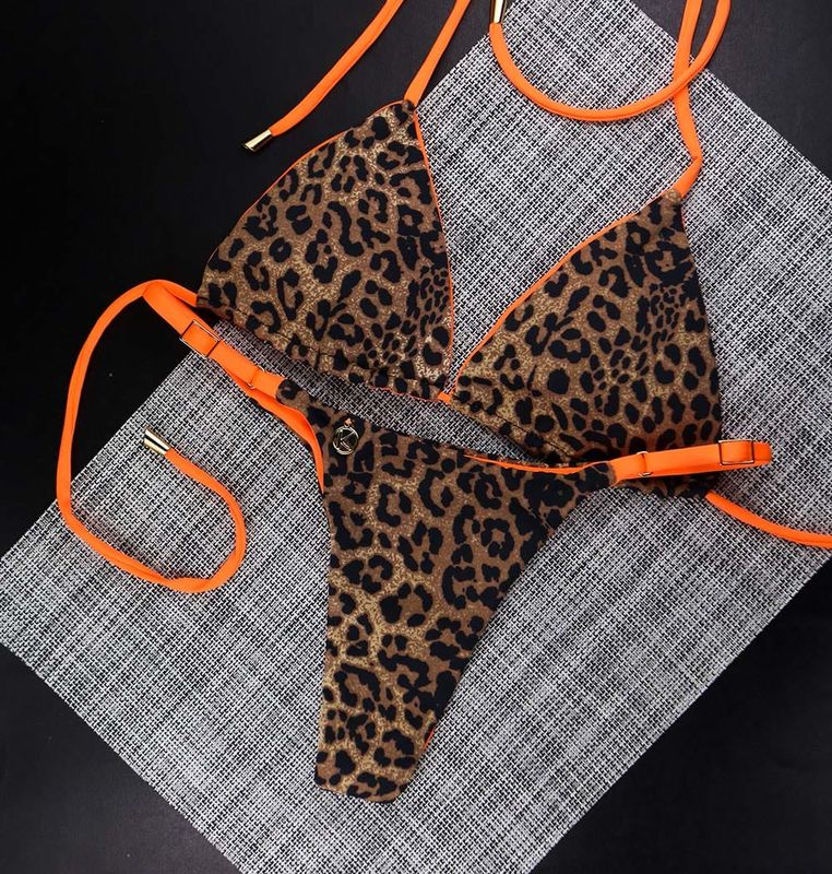 Animal Print Bikini Set | Lua Top + Mia Thong