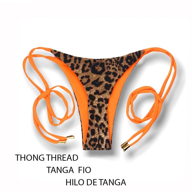 Conjunto Animal Print | Top Lua + Tanga Cora