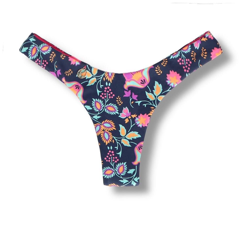 Eva Bosque Thong | Reversible in Pink | Hang Glider Style
