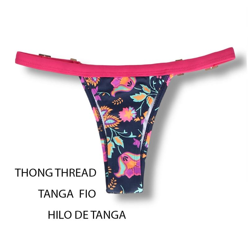 String Bikini Bottom | Bosque | Tanga Fany KiniBi