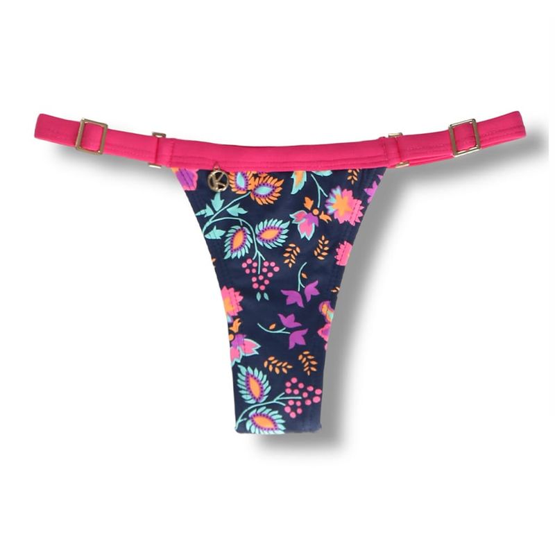 Fany Bosque Thong with Pink | Ribbon Mark