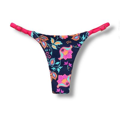 Mia Bosque with Pink Thong | Adjustable Thin Strap