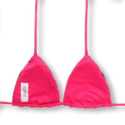 Bosque Bikini Set with Pink Combination | Lua Top + Cora thong