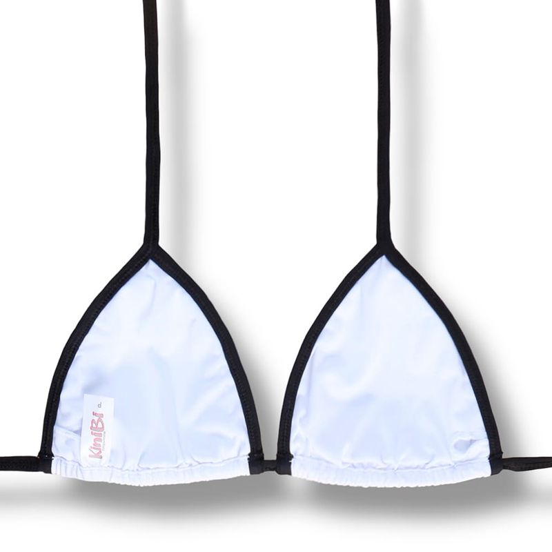 Black and White Bikini Set  | Mara Top + Mia Thong