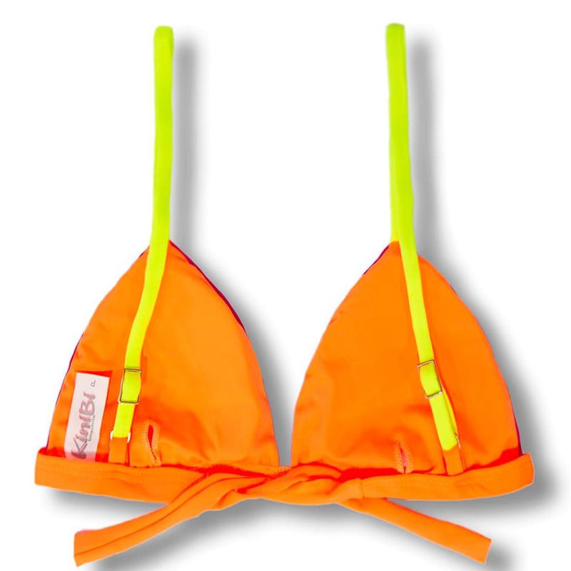 Haut Triangle Fixe | Pink Twist | Haut Jade KiniBi
