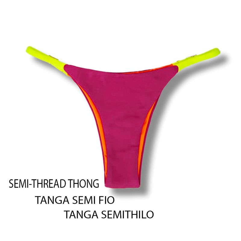 Pink Twist Bikini Set | Lua Top + Mia Thong