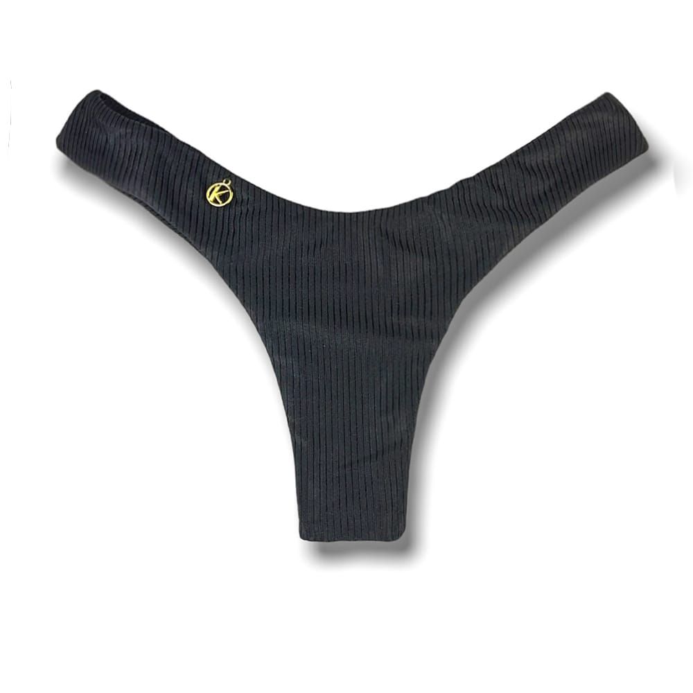 V-Cut Bikini Bottom | Brazilian Style | Onix Print | Eva Bottom KiniBi