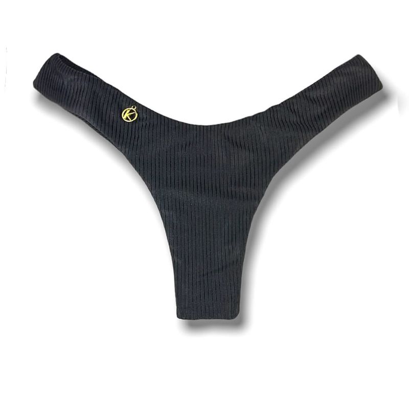 V-Style Bikini Bottom | Brazilian Bikini | Onix Print | Eva Tanga | KiniBi