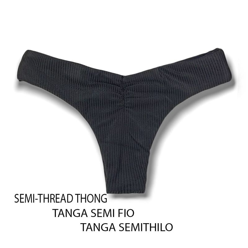 Ruched Bikini Bottom | Onix | Isa Tanga | KiniBi