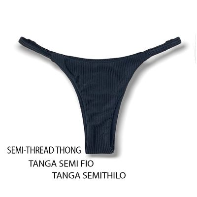 Adjustable Thin Strap Bikini Bottom | Onix Print | Mia Tanga | KiniBi