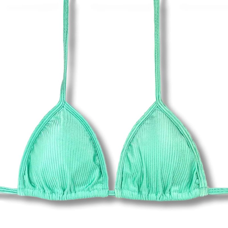 Slide Triangle Bikini Top | Brazilian Style | Turmalina Print | Mara Top KiniBi