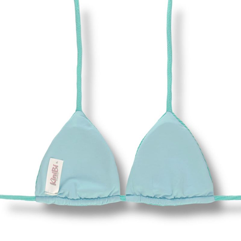Double-Face Triangle Top | Mint | Lua Top | KiniBi **